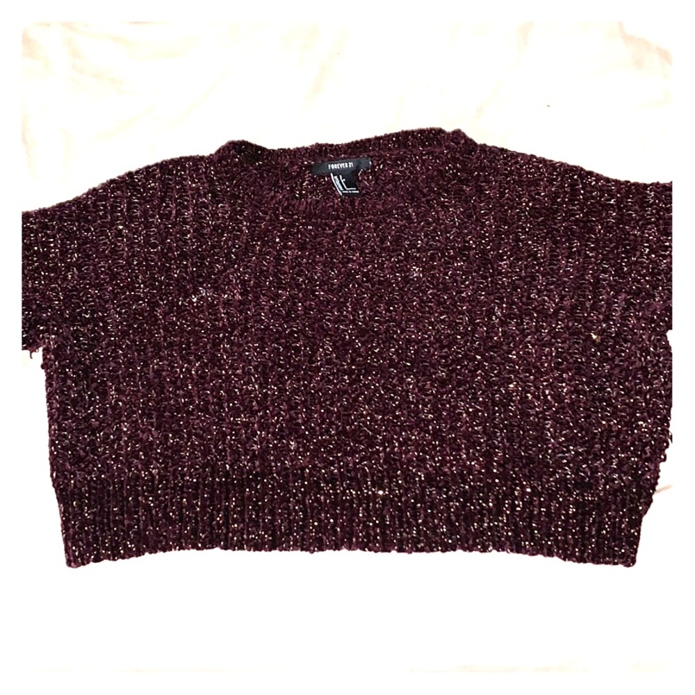 Crop top sweater from Forever21.